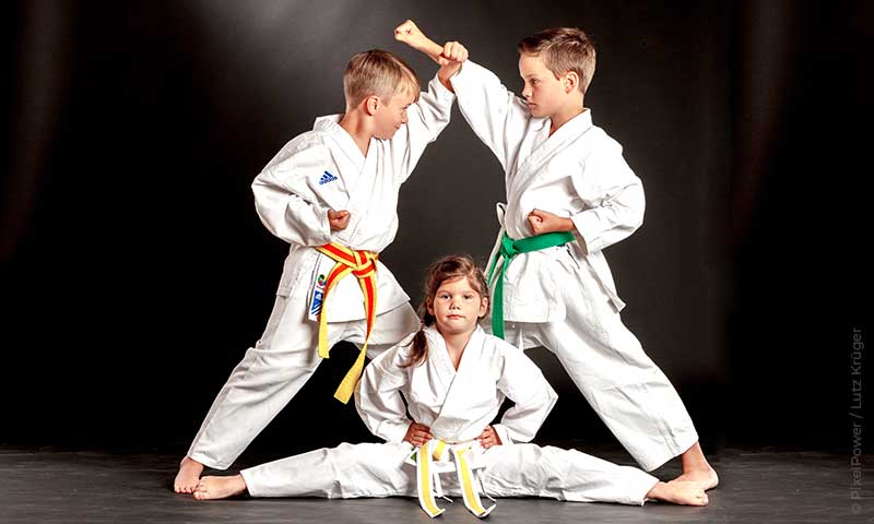 Karate und Kinder
